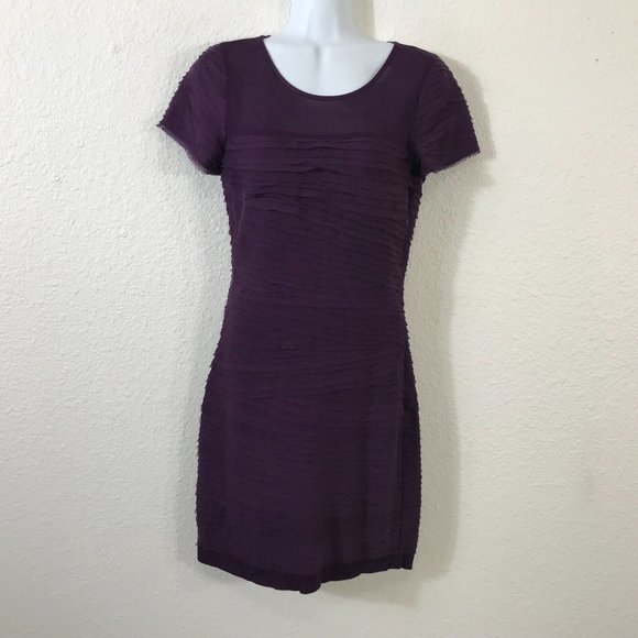 DVF Purple Noelle Dress - Picture 1 of 10